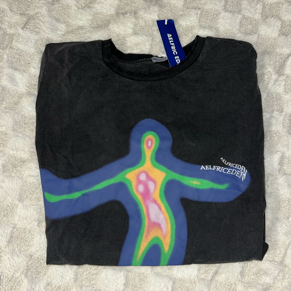 Aelfric Eden Black Graphic Shirt